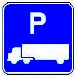 Truck Parking symbol