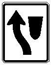 Keep Left symbol
