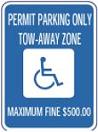 Georgia Handicap Parking symbol