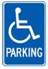 Handicap PARKING - Blue