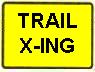 Bike/Trail Crossing Plate