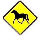 Wild Horse Crossing symbol