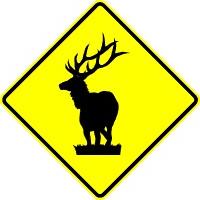 Elk Crossing symbol