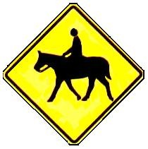 Horse Crossing symbol