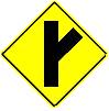 Side Road - Angled symbol