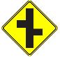 Offset Side Roads symbol (Right)