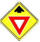 Yield Ahead symbol