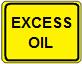 Excess Oil plate