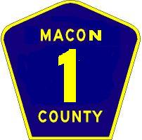 County Route Marker