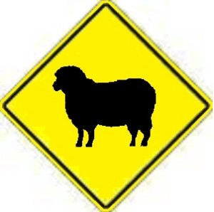 Sheep Crossing symbol